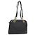 BALLY Bolsa de Ombro Matelassê em Couro Azul Marinho Dourado Auth th6030
