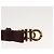 Bracciale in pelle marrone Gancini di Salvatore Ferragamo Auth yk18225 - vista 7