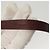 Bracciale in pelle marrone Gancini di Salvatore Ferragamo Auth yk18225 - vista 9