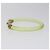 Bracciale Gancini in plastica gialla Salvatore Ferragamo Auth yk18122 Giallo - vista 4