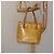 LOUIS VUITTON Monogram Vernis Houston Borsa a Mano Grigia M91053 LV Auth hk2570 Grigio - vista 23