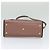 Borsa a mano in pelle FENDI Runaway Small 2way Rosa Oro Auth bs25561 D'oro - vista 11