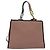 Borsa a mano in pelle FENDI Runaway Small 2way Rosa Oro Auth bs25561 D'oro - vista 3