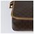 Céline Bolsa de ombro em lona Macadam CELINE, couro PVC, marrom, dourado, autêntica 123950 - vista 12