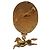 Spilla in metallo CHANEL Cavallo dorata CC Auth ar13555 D'oro - vista 3