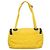 CHANEL Matelassé 2.55 Borsa a Spalla in Pelle di Pecora Gialla Argento CC Auth bs25489 Giallo - vista 3
