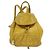 Zaino in pelle Christian Dior oro giallo Auth BA2068 D'oro - vista 2