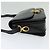 Céline Borsa a Spalla CELINE in Pelle Nera Oro Auth bs25461 - vista 4