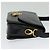 Céline Borsa a Spalla CELINE in Pelle Nera Oro Auth bs25461 - vista 5