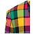 Set Gianni Versace Blazer e Mini Gonna in Lana a Quadri Multicolore - vista 13