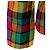 Set Gianni Versace Blazer e Mini Gonna in Lana a Quadri Multicolore - vista 15