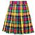 Set Gianni Versace Blazer e Mini Gonna in Lana a Quadri Multicolore - vista 6