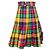 Set Gianni Versace Blazer e Mini Gonna in Lana a Quadri Multicolore - vista 7