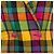 Set Gianni Versace Blazer e Mini Gonna in Lana a Quadri Multicolore - vista 9