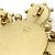 Chanel Coco Mark Tweed Brosche mit Kunstperlen und Strass Golden - Ansicht 6