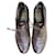 Derby Jil Sander in pelle marrone scuro
