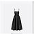 Christian Dior Abito midi in lana e seta Nero - vista 6