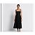 Christian Dior Abito midi in lana e seta Nero - vista 7