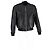 Texturierte, schwarze Polyester-Bomberjacke mit Reißverschluss von Dsquared2 - Ansicht 4
