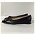 Ballerine Sleek con punta a cappello e fiocco in pelle nera di Stuart Weitzman Nero - vista 11