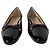 Ballerine Sleek con punta a cappello e fiocco in pelle nera di Stuart Weitzman Nero - vista 2
