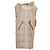Moncler Genius 2 Moncler 1952 Chaleco Largo Camellias en Nylon Beige