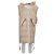 Moncler Genius 2 Moncler 1952 Chaleco Largo Camellias en Nylon Beige - vista 6