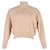 Beige Baumwoll-Pullover mit halbem Reißverschluss von Sandro Paris  - Ansicht 1