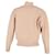 Beige Baumwoll-Pullover mit halbem Reißverschluss von Sandro Paris  - Ansicht 3