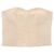 Stella Mc Cartney Top bustier de lana Stella McCartney Camel Camello