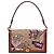 Borsa a tracolla Coach x Keith Haring Riley in tela rivestita marrone