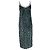 Abito slip Dudania Devoré in velluto verde Hugo Boss