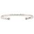 Bracciale Chanel Matelassé Coco Crush in oro bianco - vista 3