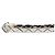 Bracciale Chanel Matelassé Coco Crush in oro bianco - vista 4