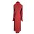 Autre Marque BITE Rotes langes Kleid aus Viskose Größe 8 UK - Ansicht 2
