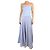 Elia Essentials. Blaues trägerloses Kleid - Größe UK 10