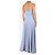 Elia Essentials. Blaues trägerloses Kleid - Größe UK 10 - Ansicht 2