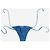 Autre Marque Blaues Bikini-Set mit Netzdetails - Größe M - Ansicht 2