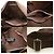 Borsa a Spalla PM Acapulco di Hermès Marrone Marrone scuro - vista 9