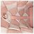 Borsa a cesta mini in pelle intrecciata a quadretti rosa LOEWE - vista 5