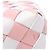 Borsa a cesta mini in pelle intrecciata a quadretti rosa LOEWE - vista 6