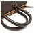 Borsa Boston Damier Greenwich PM Louis Vuitton Marrone - vista 5