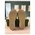 Sandali espadrille Gucci Marrone Beige Arancione - vista 8