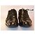 Scarpe Derby Louis Vuitton in vernice nera Nero - vista 2