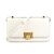 Borsa a spalla in pelle classica Bottega Veneta Bianco
