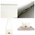 Borsa a spalla in pelle classica Bottega Veneta Bianco - vista 5