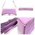 Everyday Borsa a Spalla in Pelle Hourglass di Balenciaga Rosa Porpora - vista 3