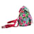 Zaino in nylon multicolore Prada - vista 2