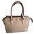 Borsa Coach in pelle beige