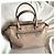 Borsa Coach in pelle beige - vista 3